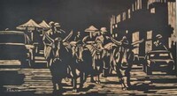 Woodcut Line-Styled Art Image 5