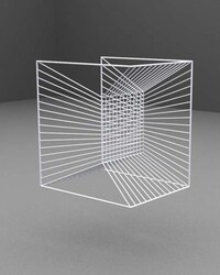 Mirrored Wireframe Seating Image 3