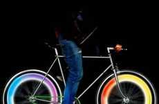 Psychedelic Bicycle Lights
