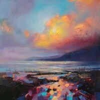 Multicolored Landscape Paintings Image 2