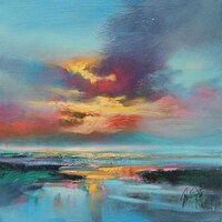 Multicolored Landscape Paintings Image 7