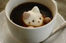 Animal-Shaped Coffee Marshmallows