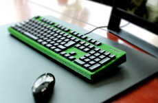 Grassy Computer Keyboards