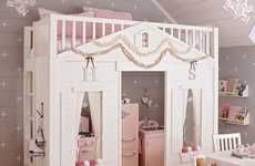 Dollhouse-Inspired Kids Beds