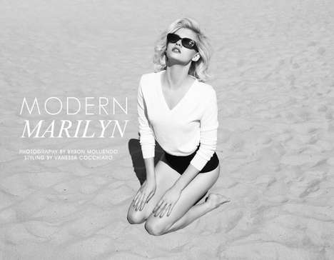 Blonde Bombshell Photoshoots