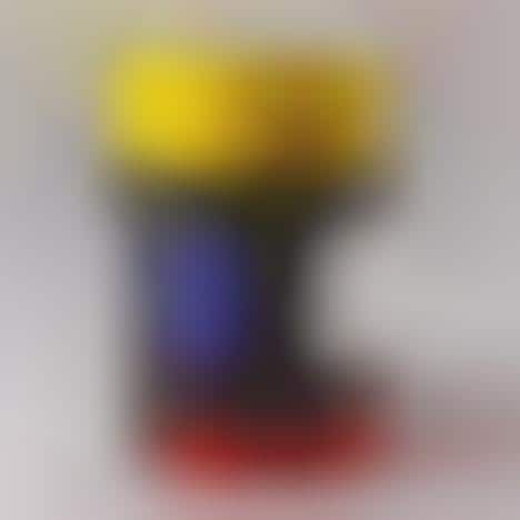 Multicolored Mondrian Mugs