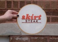 Typographic Carnivore Embroideries Image 6