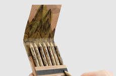 Sustainable Matchstick Stationery