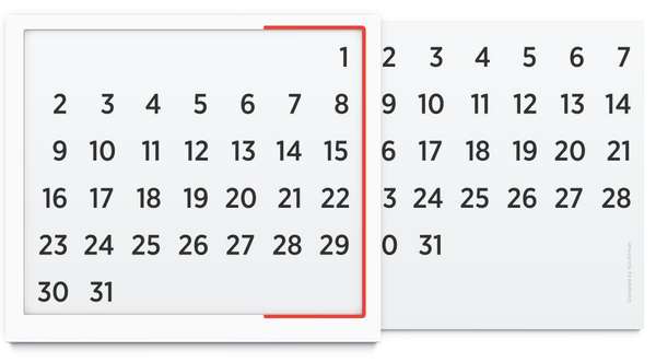 Minimalist Infinite Calendars Image 2
