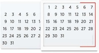Minimalist Infinite Calendars Image 3