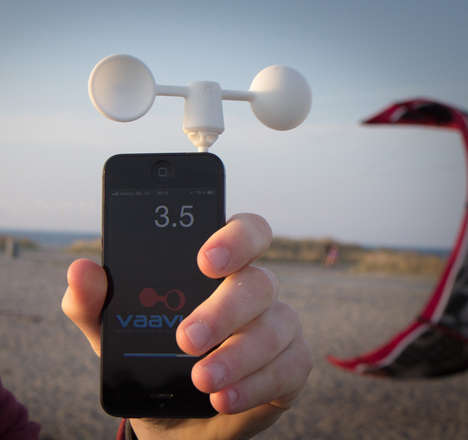 Wind-Measuring Phone Gadgets