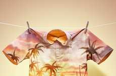 Nature Disaster Clothing Ads