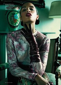 Retro Blue-Hued Editorials Image 2