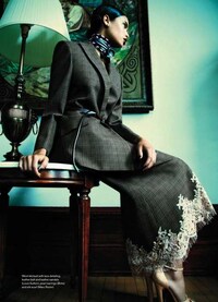 Retro Blue-Hued Editorials Image 4