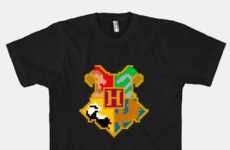 8-Bit Hogwarts Shirts
