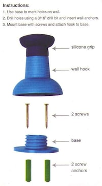 Push Pin Wall Hooks Image 3