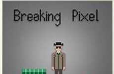 Pixelated TV Drama Posters