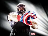 Athletic Superhero Gloves Image 5