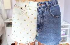 DIY Dip-Dyed Cutoffs