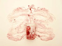 Foodie Ink Blot Artwork Image 6