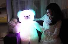 Rainbow Light-Up Teddies