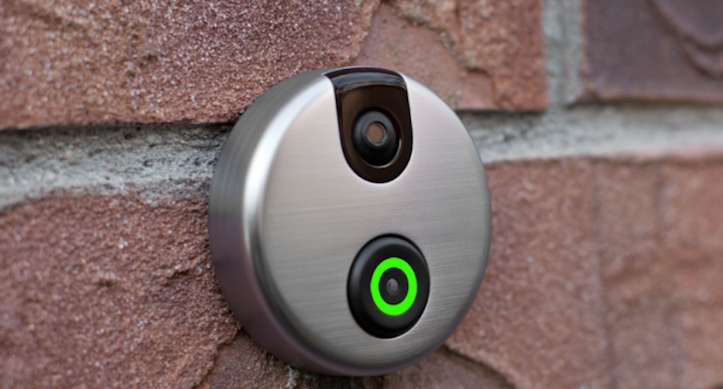 Futuristic WiFi Webcam Doorbells