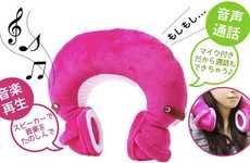 Music-Playing Neck Pillows