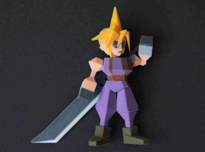 3D-Printed Character Models
