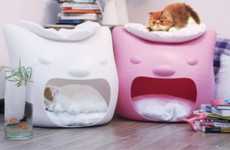 Yawning Feline Shelters
