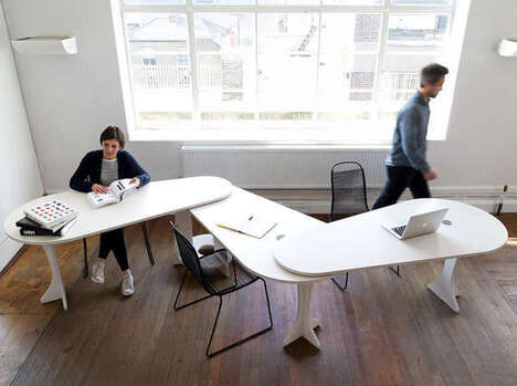 Creating a Modern Office Design Concept Without Rigid Structure or Form