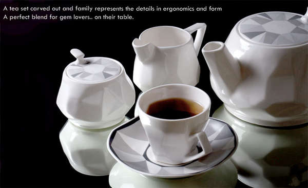 64 Pieces of Porcelain Kitchenware