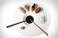 Japanese Cuisine-Oriented Plates