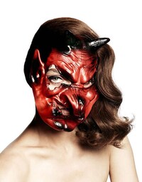 Juxtaposed Masked Photography Image 2