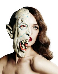 Juxtaposed Masked Photography Image 8