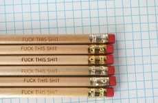 Exacerbated Exclamation Pencils