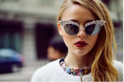 Luxurious Crystal Sunglasses