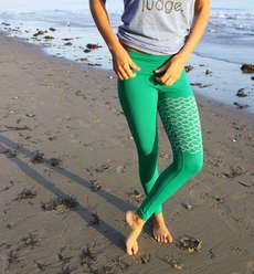 Mermaid-Inspired Activewear : yoga wear