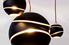 Dangling Bubble Lamps