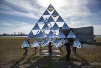 Floating Pyramid Artwork Image 2