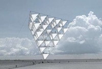 Floating Pyramid Artwork Image 3