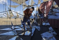 Floating Pyramid Artwork Image 4