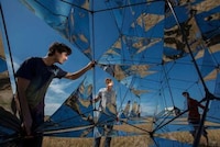 Floating Pyramid Artwork Image 5
