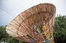 Snaking Civic Sculptures