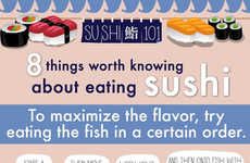 Sushi Etiquette Infographics