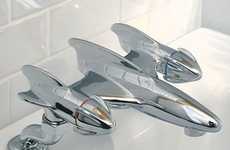 Plane-Shaped Water Dispensers