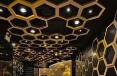 Hexagonal Honeycomb Restaurants
