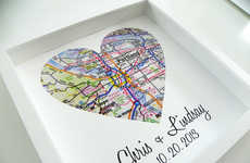 Personalized Typographic Love Maps