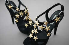 DIY Star-Accented Heels