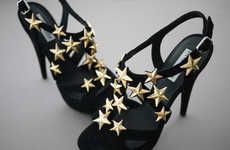 DIY Star-Accented Heels