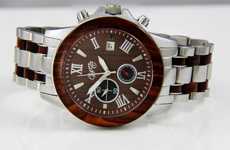 Bamboo-Embedded Timepieces
